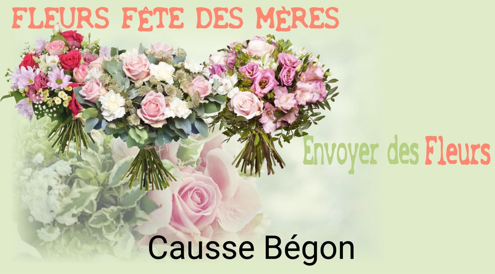 Bouquet de Fête des Mères livré à Causse-Bégon